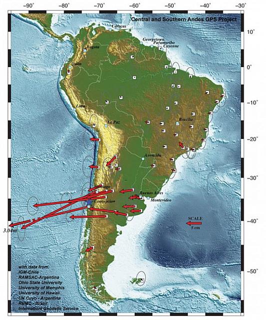 Mapa del movimiento