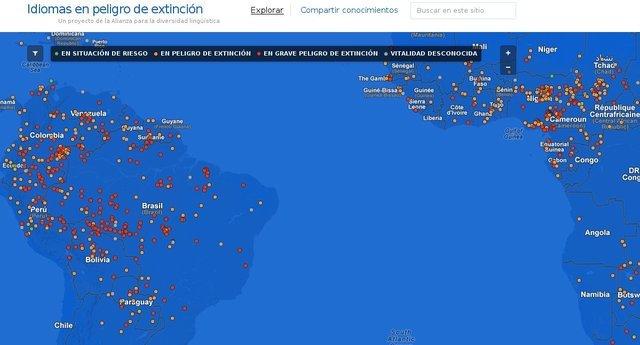 Idiomas en peligro de extinción