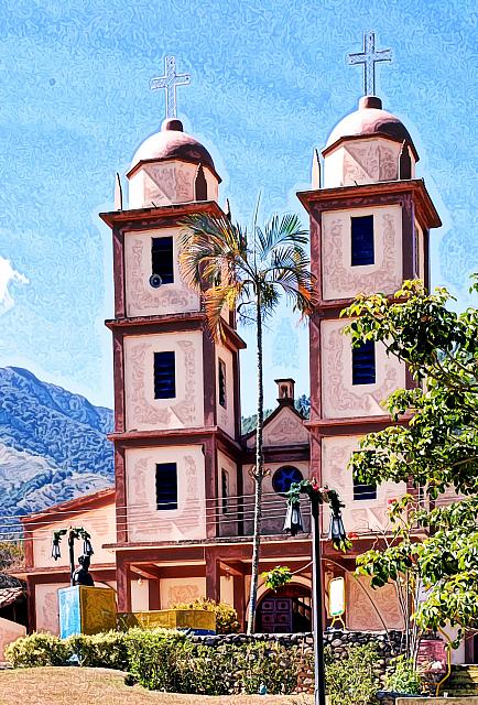 Las dos torres, Chacantá, Mérida