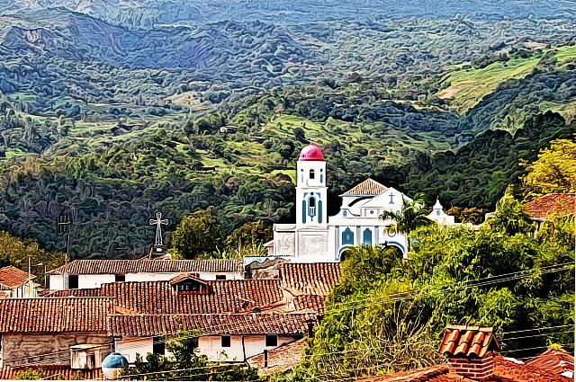 El centro de Jají