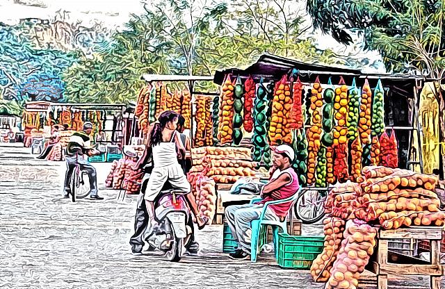 Naranjas y algo más en Salom