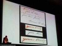 Firmas y letras