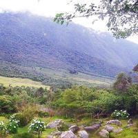 Un sector de El Valle del Mucujún, Mérida.