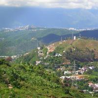 Caracas desde las colinas de La Mariposa