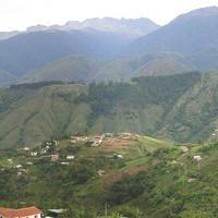 La serranía de La Culata, Mérida a la izquierda y Tabay abajo (no aparece)