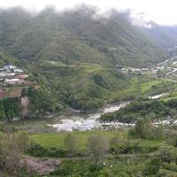 El río Santo Domingo al unirse al de Pueblo Llano