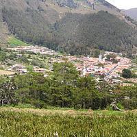 Mucurubá, en el centro del valle del alto Chama