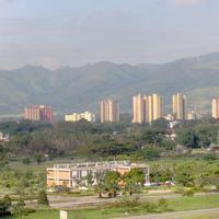 El norte de Valencia, visto desde el campus Bárbula de la Universidad de Carabobo