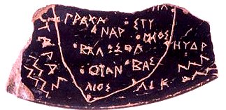 Ostracon mapa