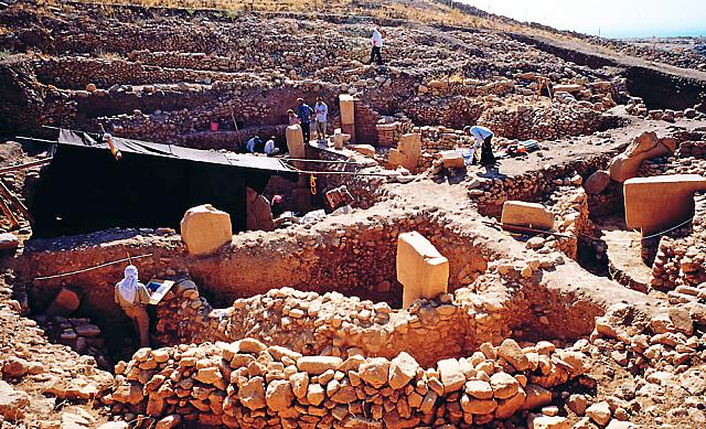 Excavación en Göbekli Tepe