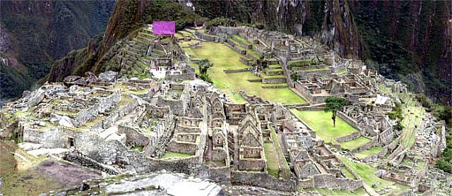 Vista general de Machu Pichu